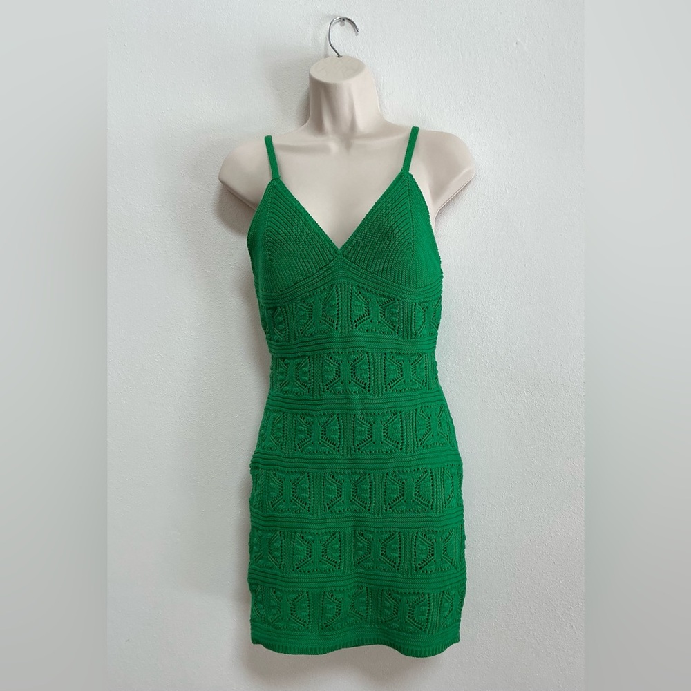Olive & Oak Vibrant Green Mini Dress Green St. Patrick’s Day!  New! Medium